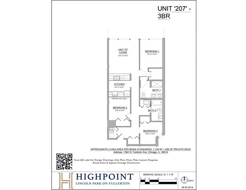 the floor plan of unit 2727 berk